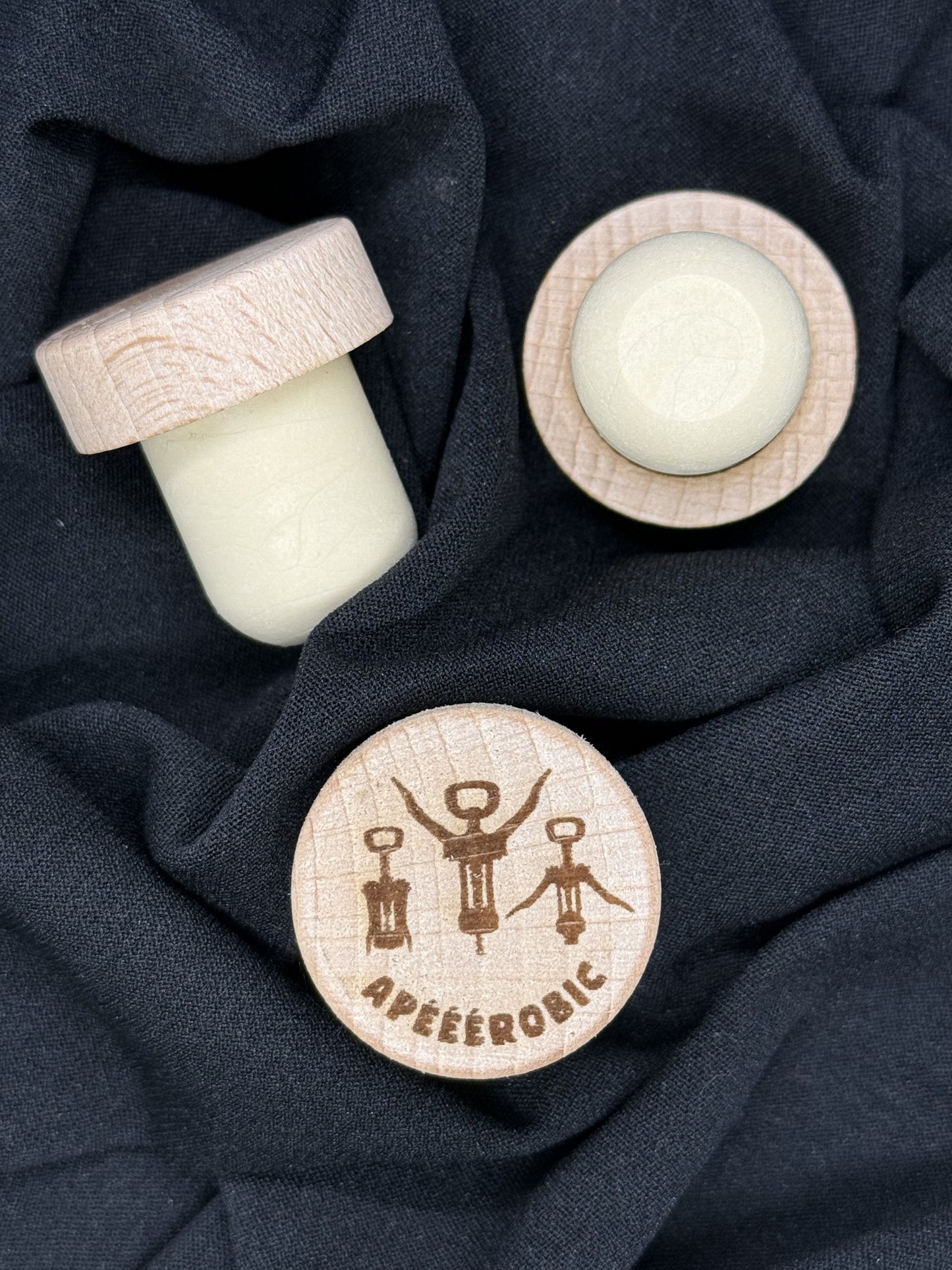 Bouchon de vin "Aperobic" – L’entraînement préféré des épicuriens
