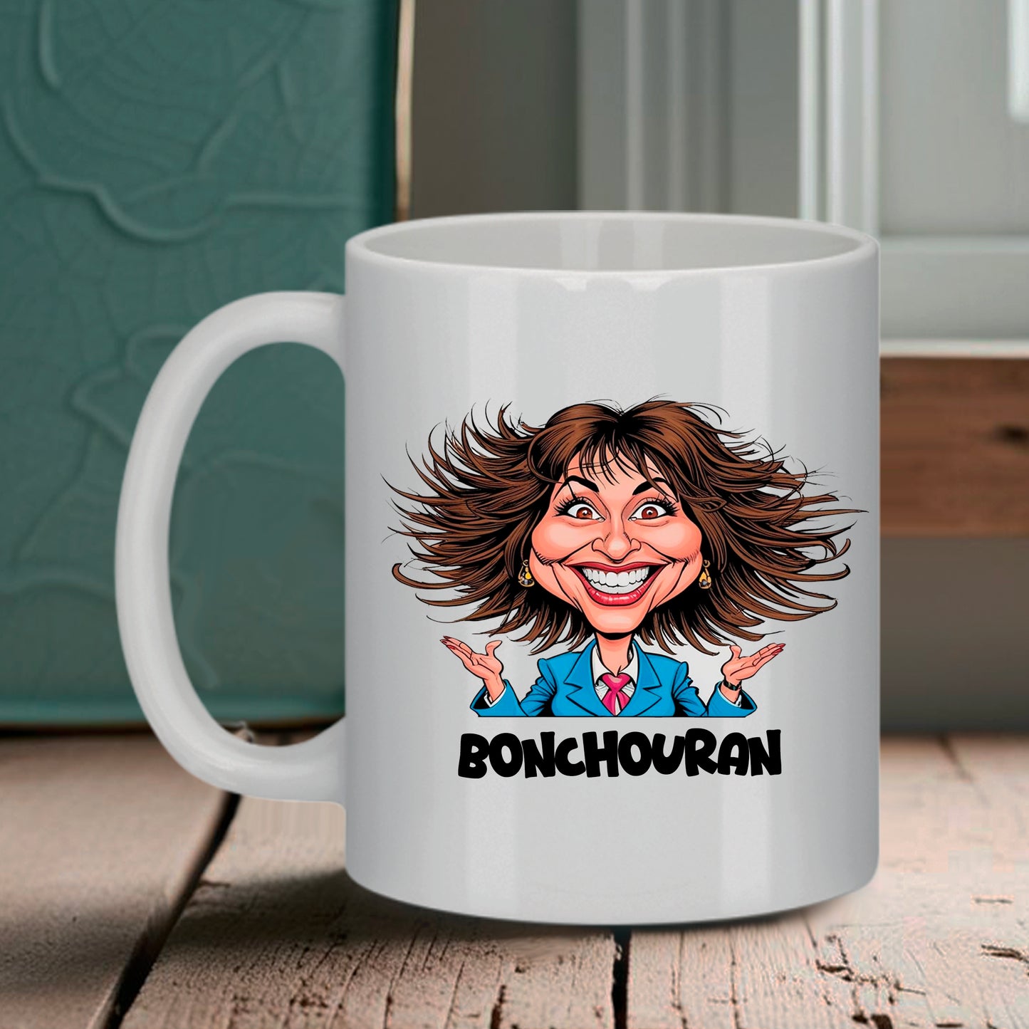 Mug "Bonchouran" – Humour RH, langage chelou et vibe corporate absurde