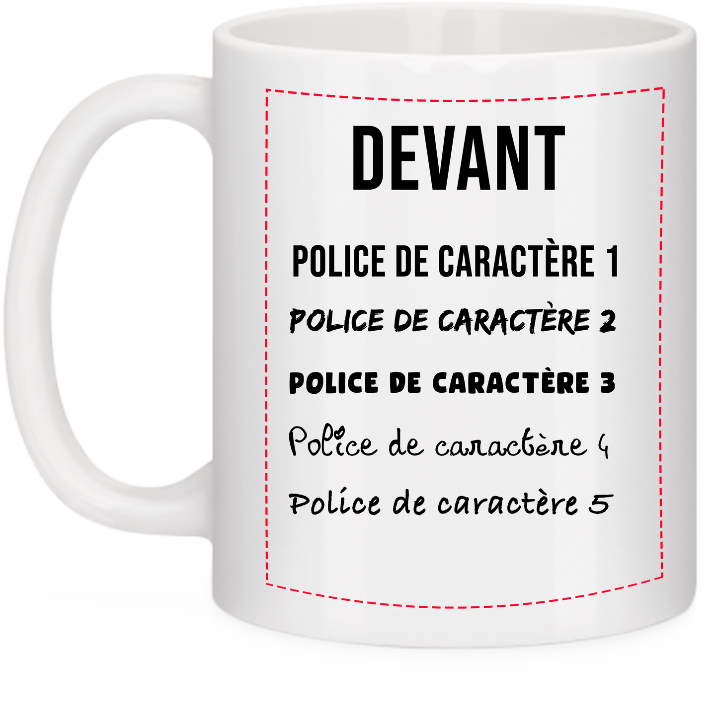 Mug Personnalisable Photo et/ou Texte – Cadeau Unique et Original