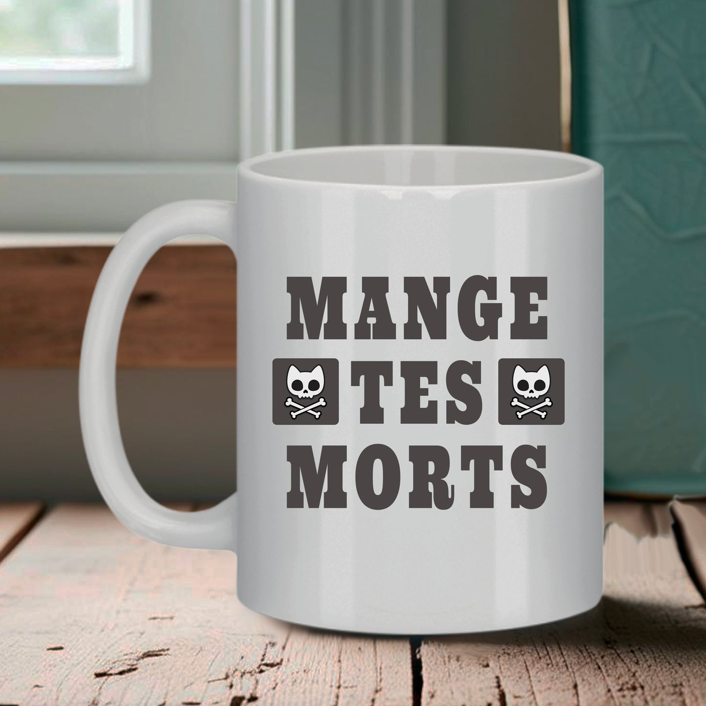 mange tes morts, humour noir, crâne, punchline, cadeau drôle, made in france, Azay-le-Rideau
