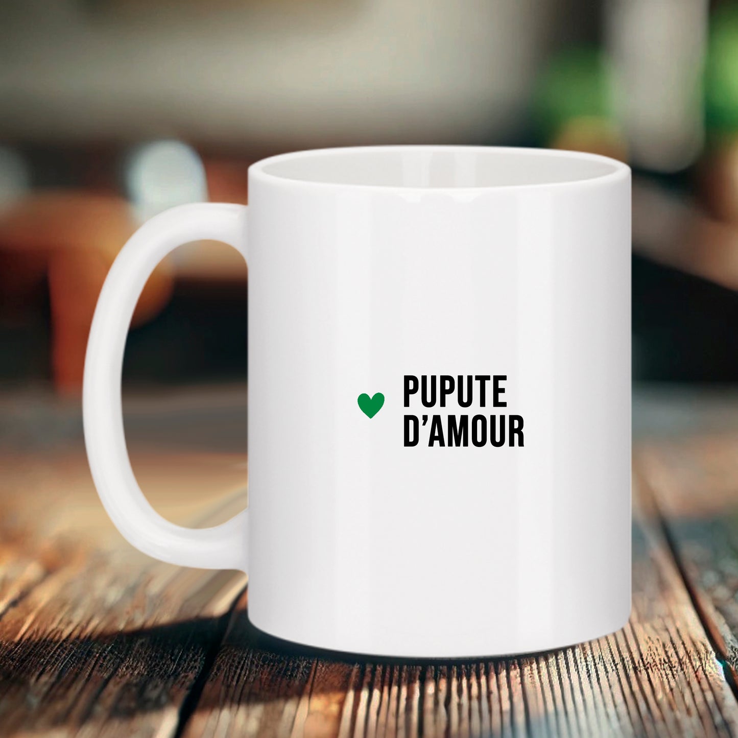 Mug "Pupute d’amour" – L’affection version crue mais sincère