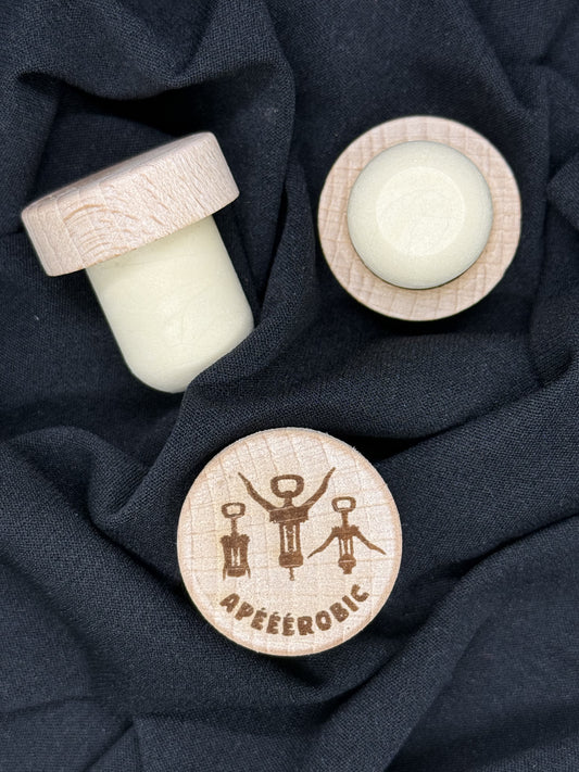 Bouchon de vin "Aperobic" – L’entraînement préféré des épicuriens