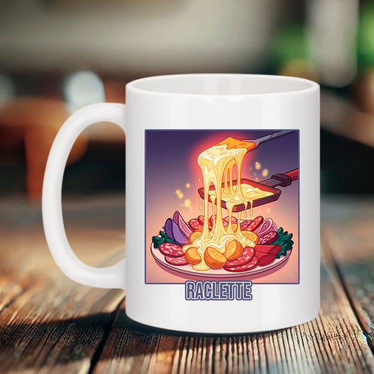 Mug « Raclette Gourmand » – Humour et gourmandise